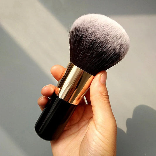 LuxuryGlow Large Soft Foundation & Blush Makeup Brush – Big Size Face Brush