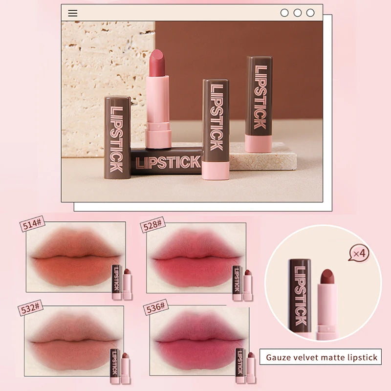 Caja de regalo de maquillaje de San Valentín de HiVi: set de lápiz labial y polvos de edición limitada