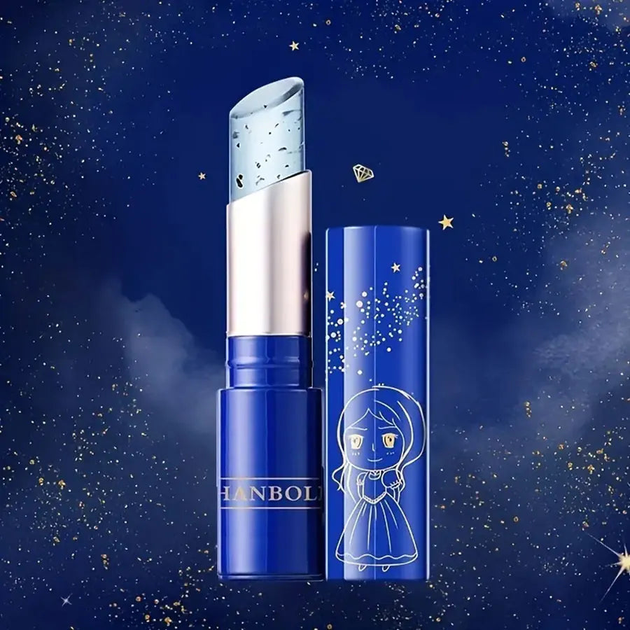 Lápiz labial LuxuryGlow Star Brilliant Crystal que cambia de color: hidratante y resistente al agua