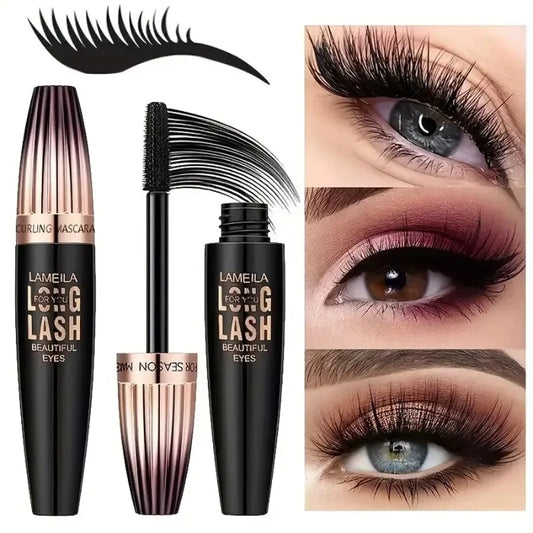 LANBENA Waterproof 4D Mascara – Smudge-Proof, Thickening & Long-Lasting Curl (9g)