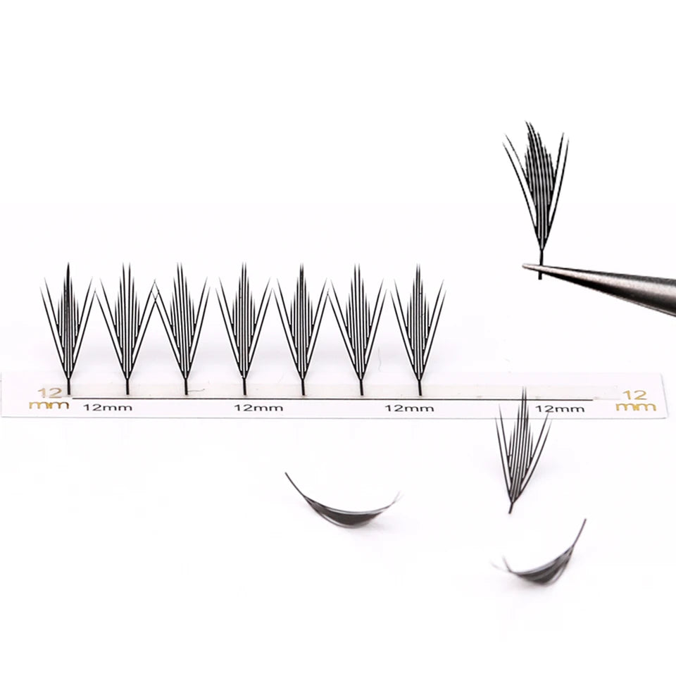 lashrujade Premade Volume Fan Lashes – Soft Faux Mink, Natural Look for Salon & DIY Use