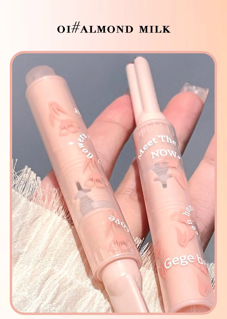 Lápiz labial Gege Bear Honey: labial hidratante en gelatina con acabado brillante.