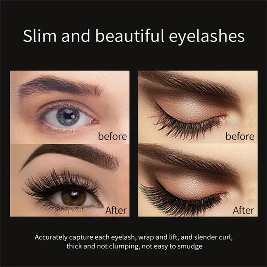 LuxuryGlow 4D Starry Sky Waterproof Mascara – Curling, Volumizing & Long-Lasting