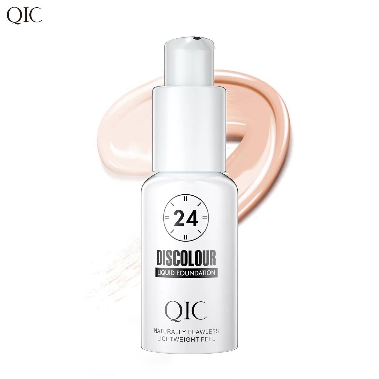 QIC Magic Color Changing Foundation – Long-Lasting, Hydrating, Matte Finish
