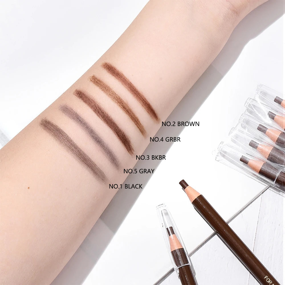 Lápiz de cejas LuxuryGlow Tear-Off Pull Line: no necesita afilarse, resistente al agua y a las manchas para unas cejas naturales y duraderas.