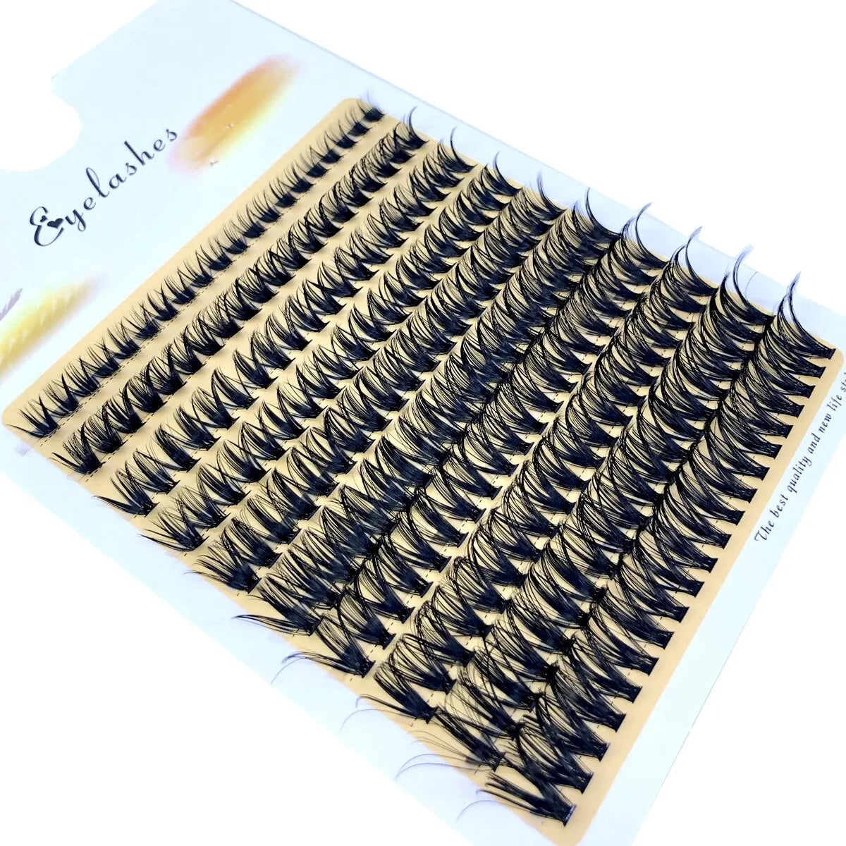 رموش HBZGTLAD 200 مجموعة متنوعة من الحجم - مراوح جاهزة من 10D إلى 80D