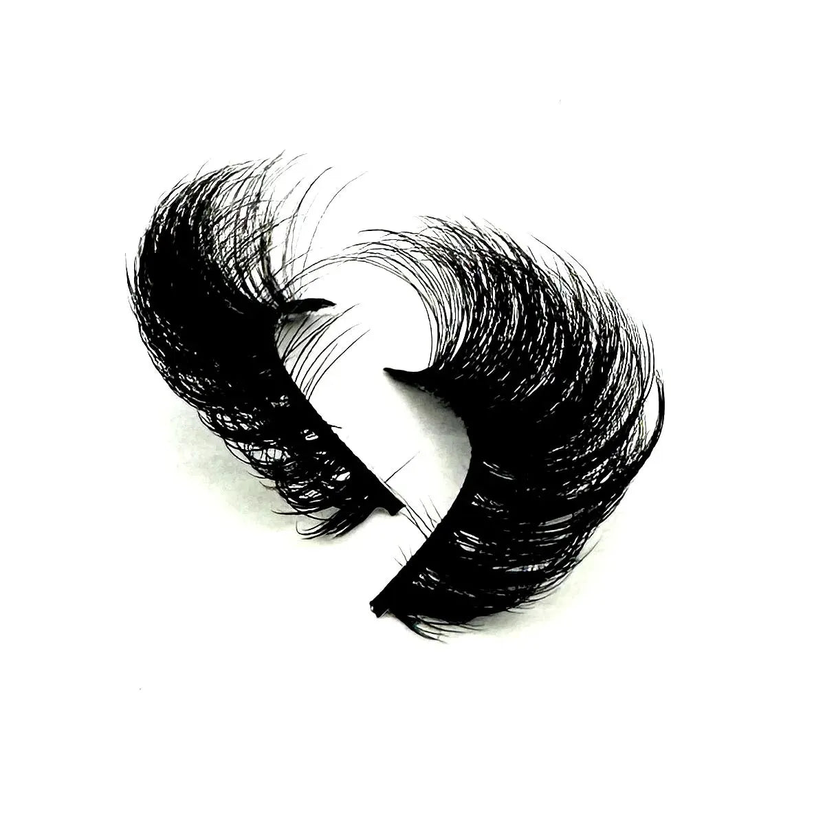 رموش HBZGTLAD الاصطناعية الرقيقة من فرو المنك، بتصميم عين القطة، ١٠ أزواج | كثافة دراماتيكية خفيفة ٨D