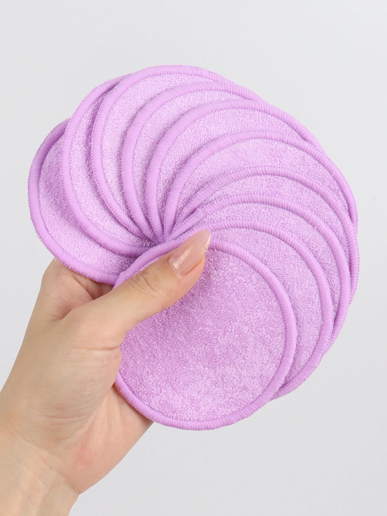 LuxuryGlow Reusable Makeup Remover Pads – 5/10/20 Pack Washable Face Puffs
