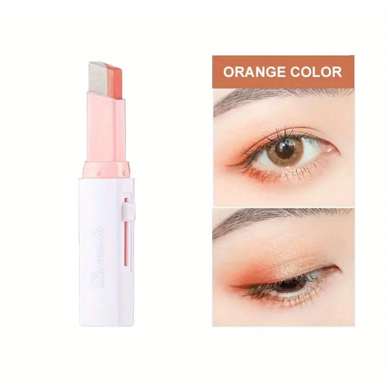 Sombra de ojos en barra LuxuryGlow Two-Tone Gradient: look 3D natural, sin manchas