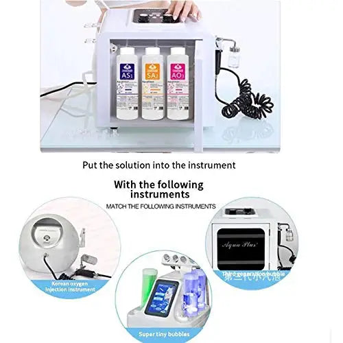 Hydra Facial Solution Kit (1200ml) – AS1+SA2+AO3 for Salon Results at Home - LUXURY GLOW