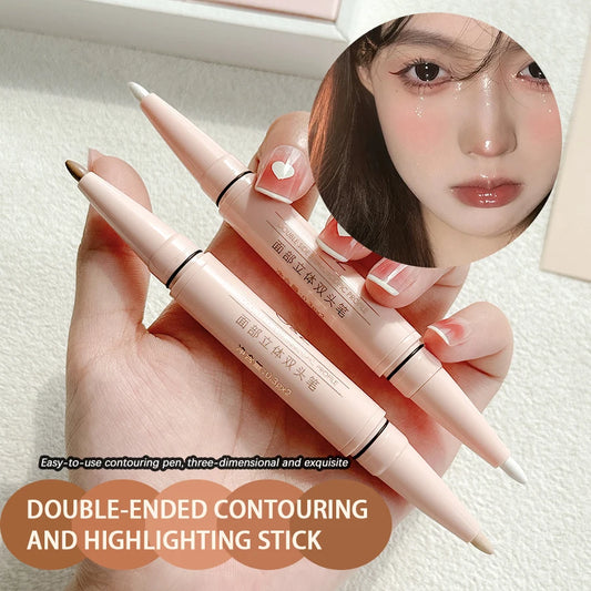 G&Z 2-in-1 Contour & Highlight Pen – Dual Head Facial Shaping Stick