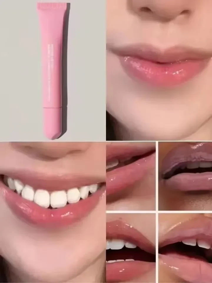 Set de brillo labial hidratante Page Vine de 9 colores: aceite en gel nutritivo y voluminizador de larga duración