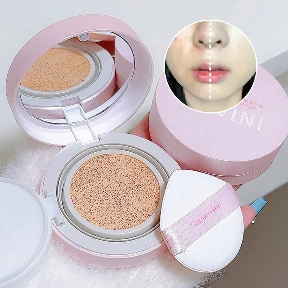 Cappuvini Liquid Air Cushion Concealer – Long-Lasting Brightening Foundation
