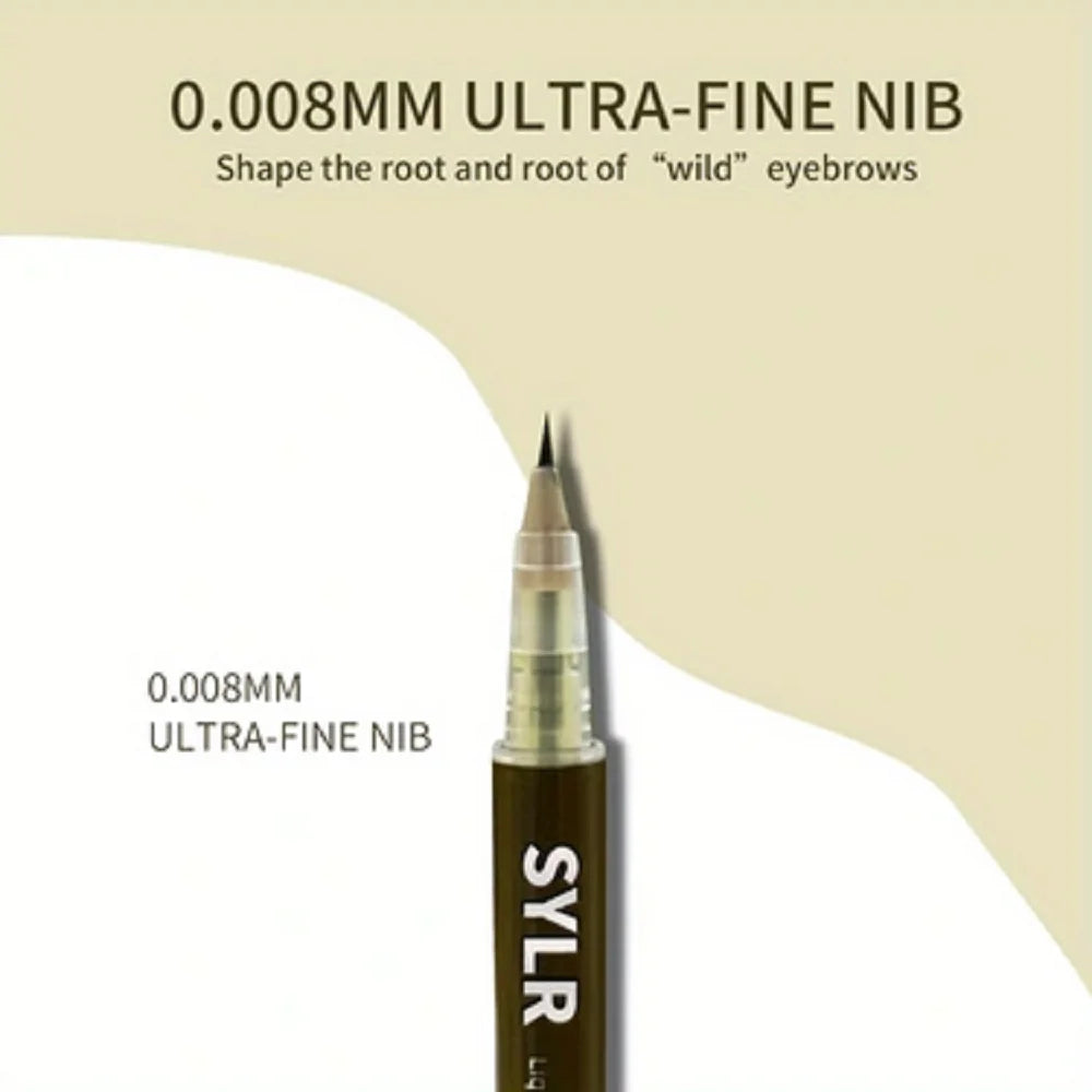 SYLR SYLR Ultra Fine Waterproof Eyebrow Pen – 0.008mm Tip, Smudge-Proof & Long-Lasting