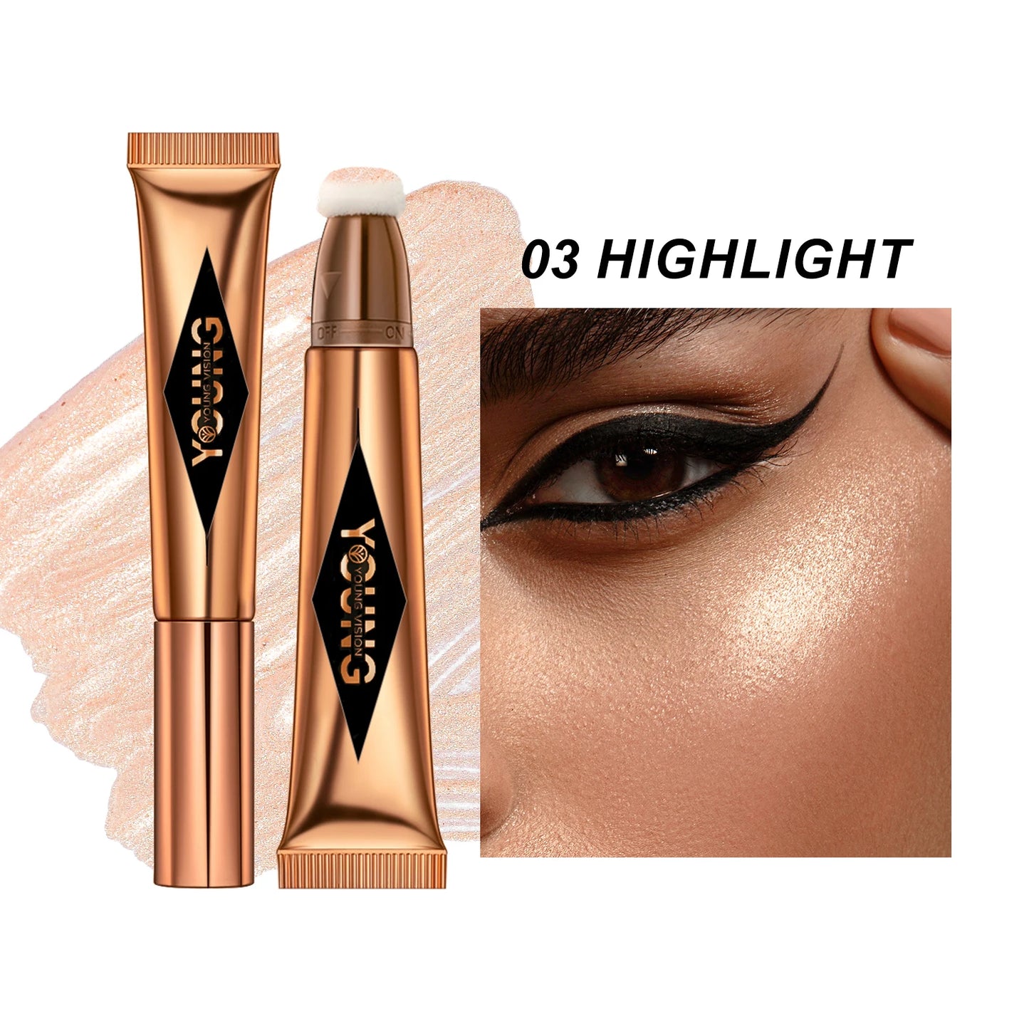 YOUNG VISION Air Cushion Blusher — Long-Lasting, Easy-to-Apply (6 Colors)