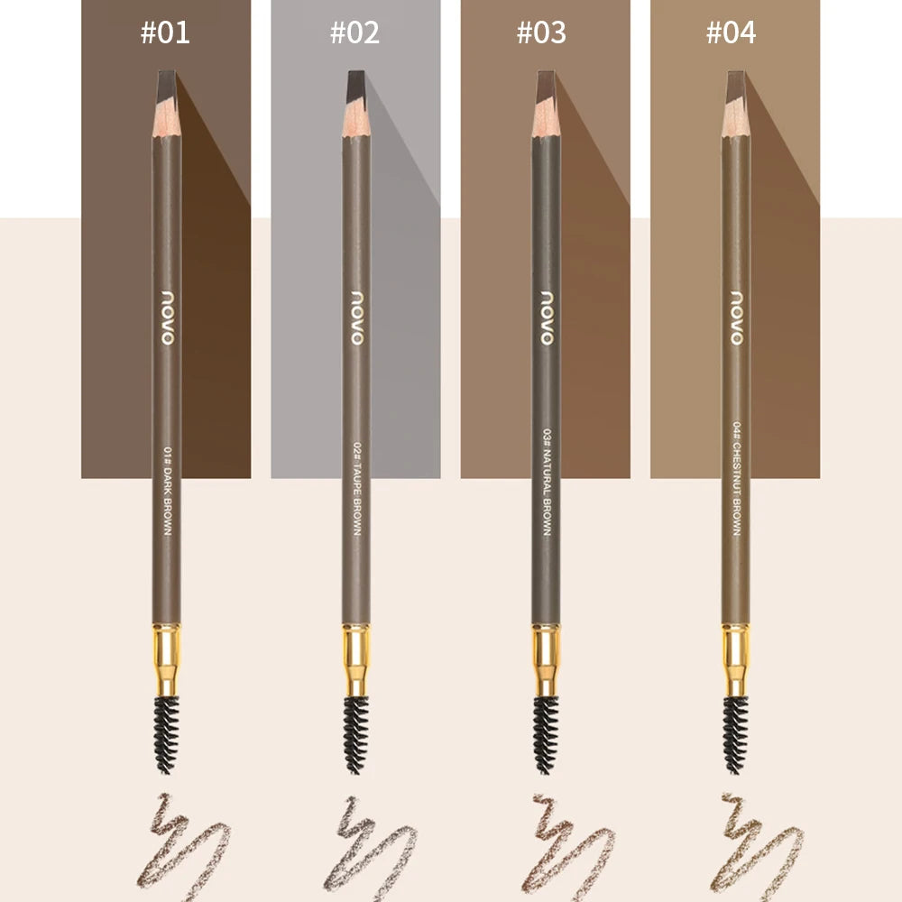 LuxuryGlow Waterproof Eyebrow Pencil | Long-Lasting Microblading Effect for Defined Brows