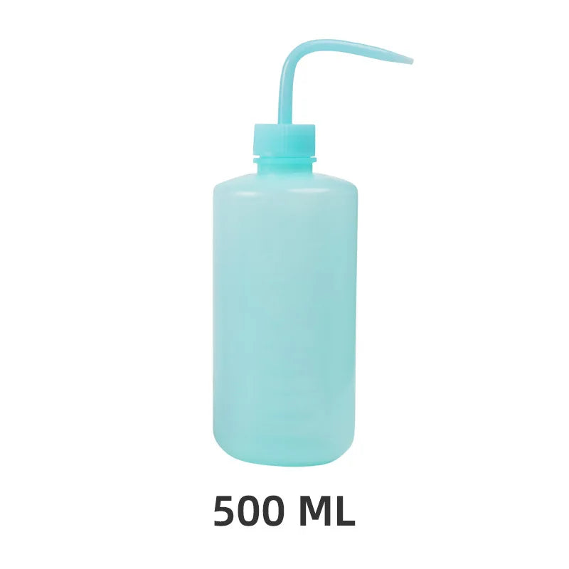 YASHICORAL 250/500ml Eyelash Cleaning Bottle – Curved Spout Lash & Brow Rinse Tool
