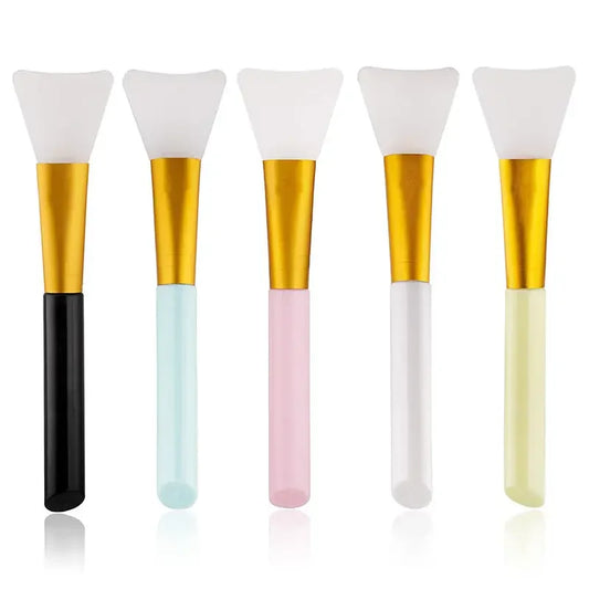 LuxuryGlow Advanced Silicone Facial Mask Brush – Soft, Hygienic & Safe for All Skin Types (1/4/5/6-Pack)