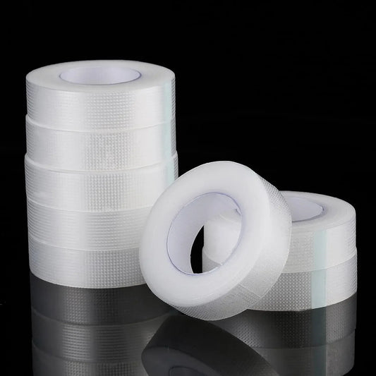 Cinta adhesiva para extensiones de pestañas CNKESS (3/5 rollos) | Cintas de polietileno para pestañas postizas