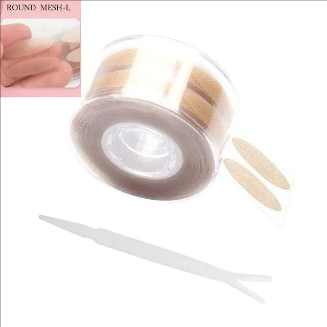 JPNPL MJ 600 piezas de cinta para párpados dobles: pegatinas invisibles autoadhesivas para levantamiento de párpados