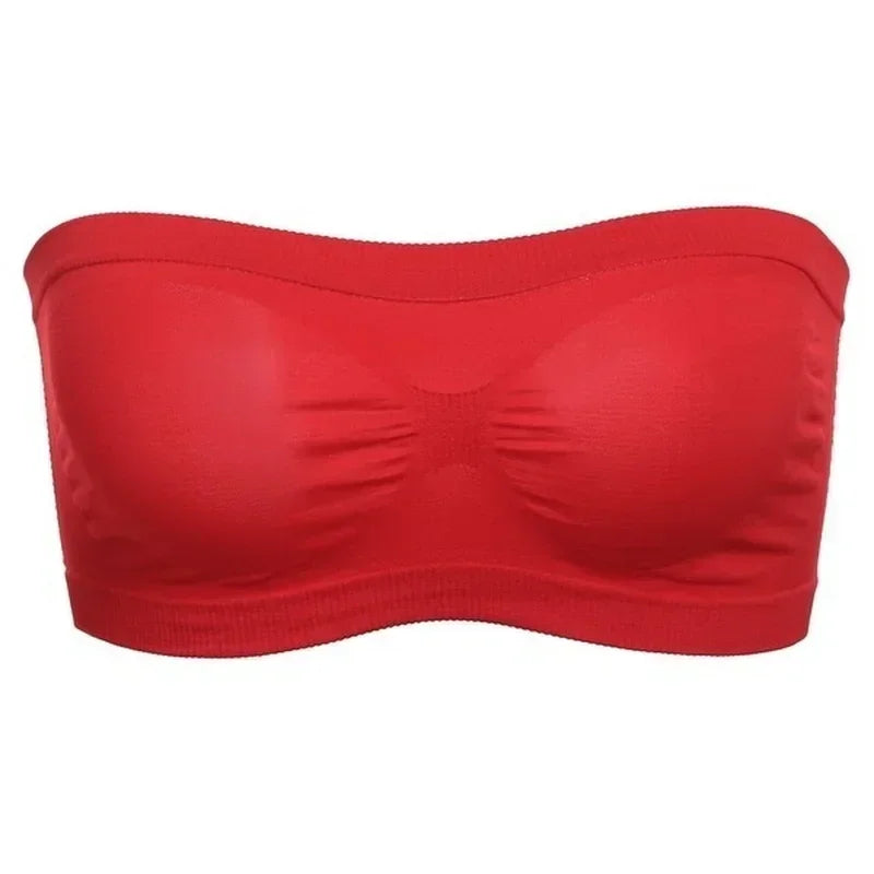 Sujetador de tubo de malla sin tirantes transpirable para mujer LuxuryGlow: un sexy sujetador bandeau de verano.