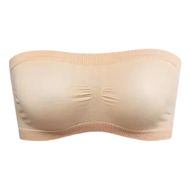 Sujetador de tubo de malla sin tirantes transpirable para mujer LuxuryGlow: un sexy sujetador bandeau de verano.