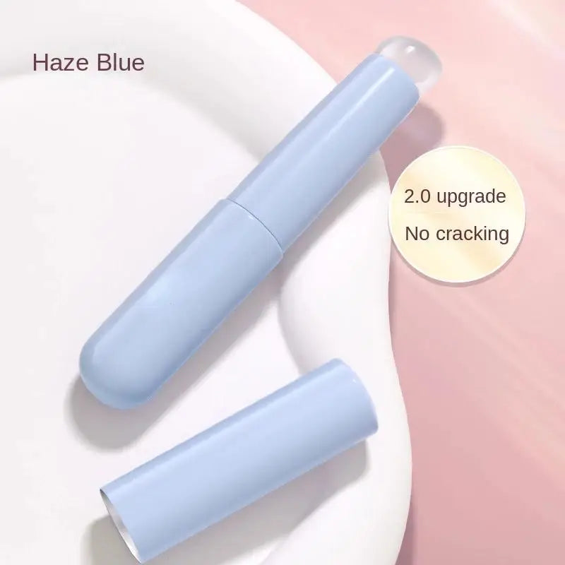 WRDEW Silicone Lip Brush with Cap | Portable Lipstick & Balm Applicator
