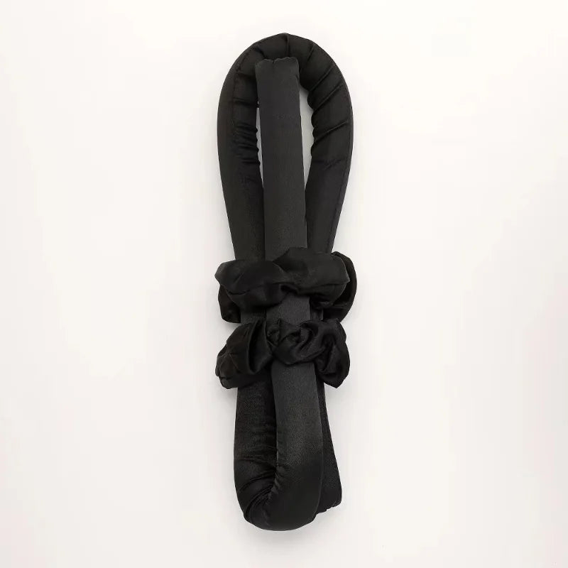 Juego de diademas rizadoras sin calor LuxuryGlow: 4 piezas de herramientas de peinado sin calor