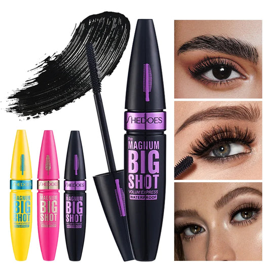LuxuryGlow Waterproof Long-Lasting Mascara – Thickening, Lengthening & Smudge-Proof