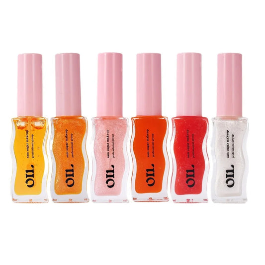 Aceite labial LuxuryGlow Fruit Honey: brillo labial con color, hidratante, voluminizador y resistente al agua.