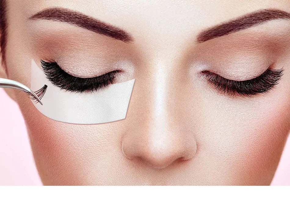 HUAZDS - Rollo de 110 cintas de espuma para extensiones de pestañas y maquillaje de ojos