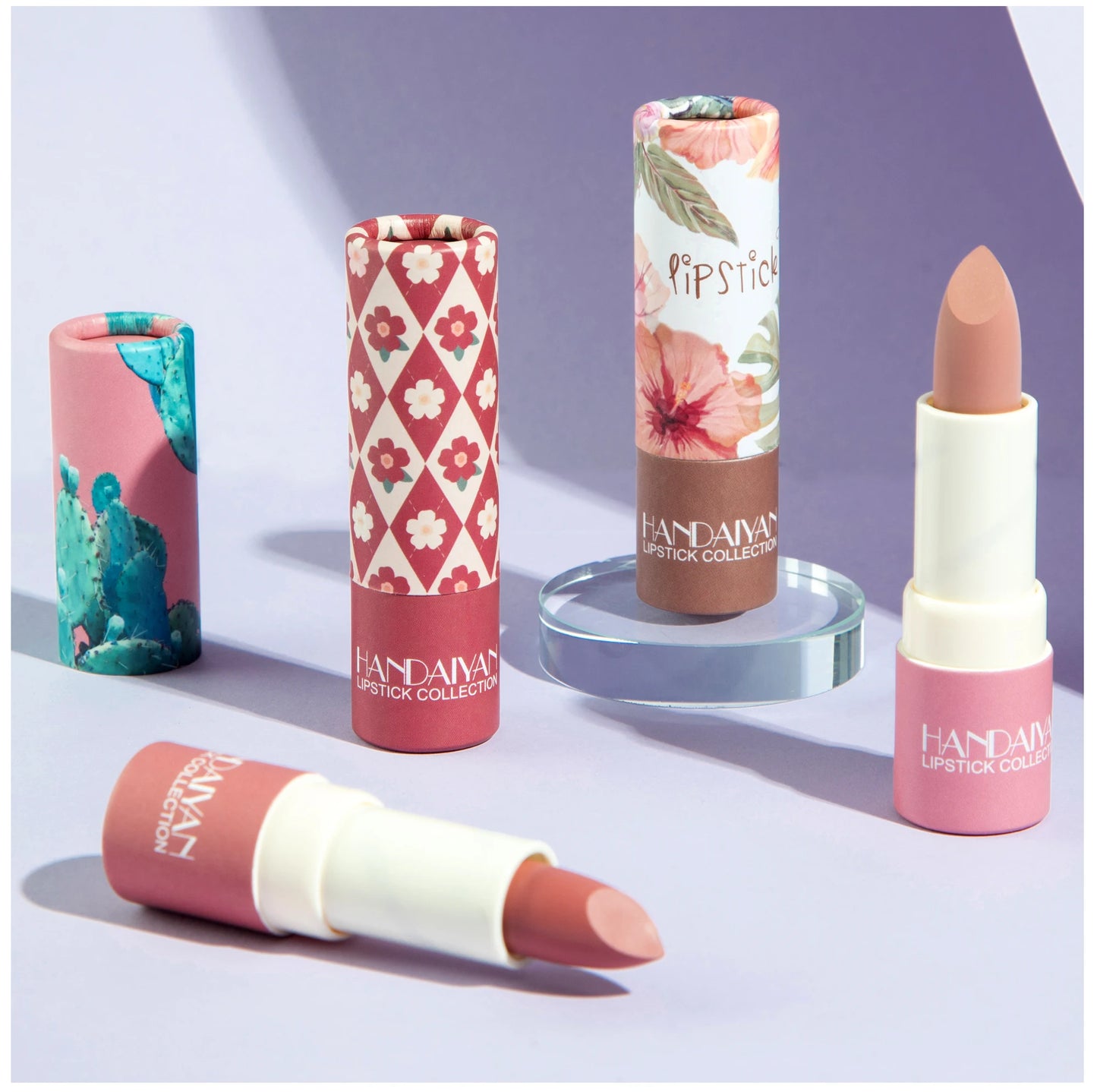 Handaiyan Naked Color Velvet Matte Lipstick – Long-Lasting & Moisturizing
