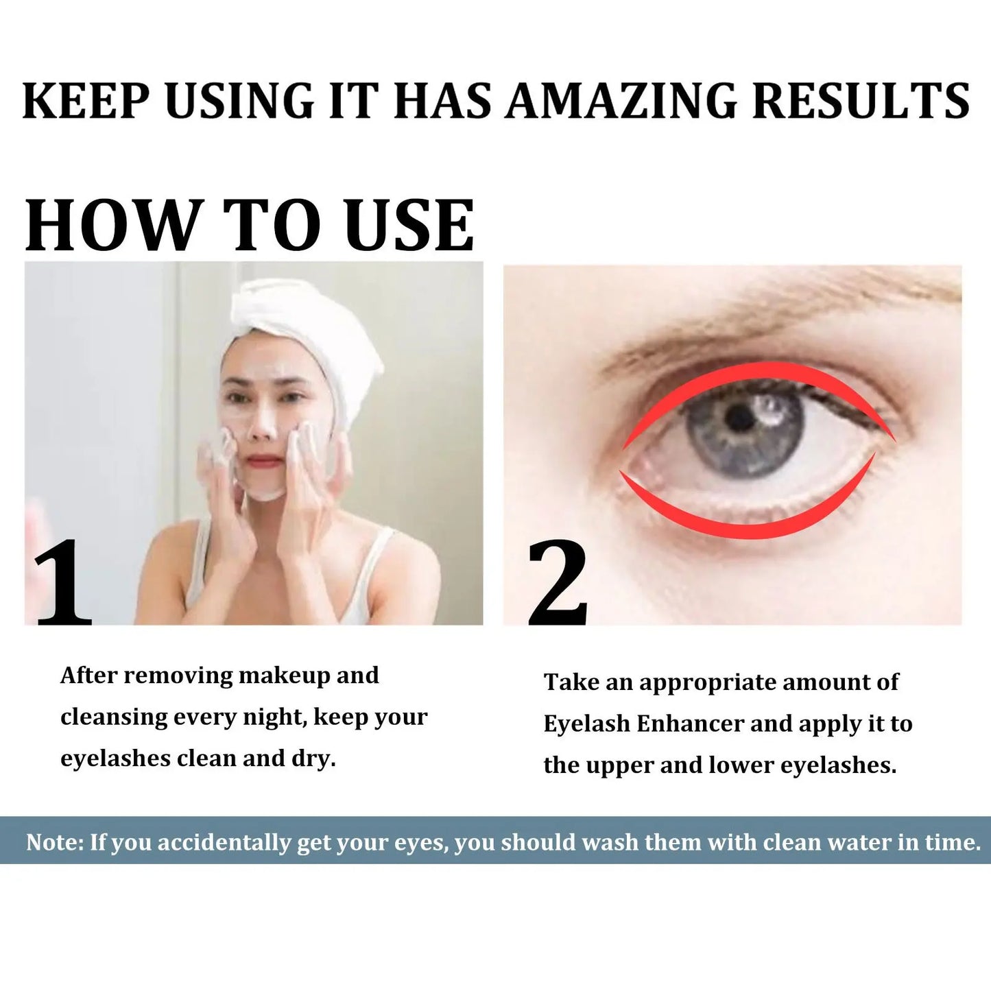 EELHOE Eyelash Growth Serum – 3ml Lengthening & Thickening Enhancer