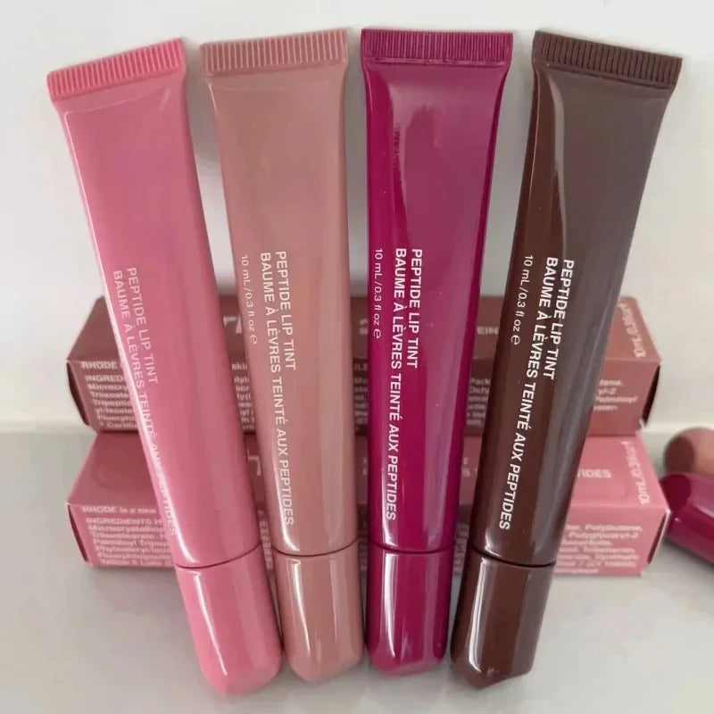 Set de brillo labial hidratante Page Vine de 9 colores: aceite en gel nutritivo y voluminizador de larga duración
