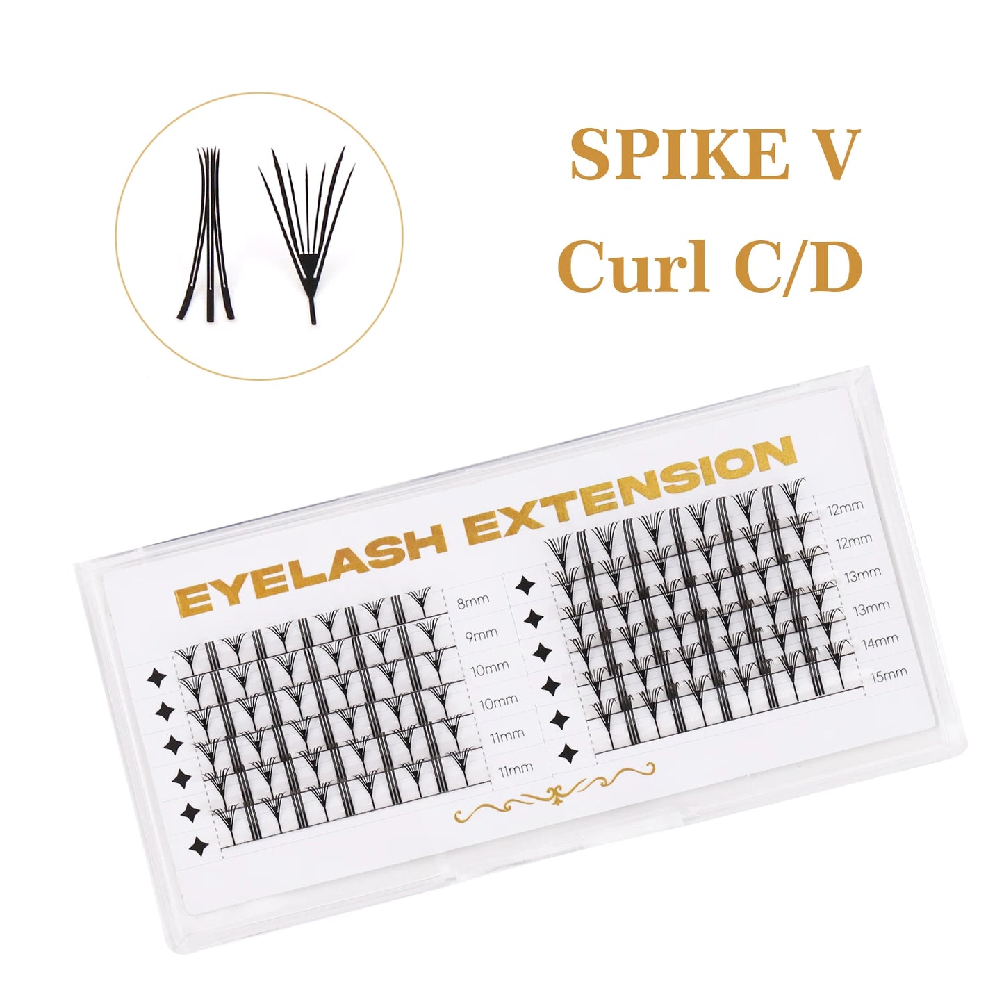 lashrujade Premade Volume Fan Lashes – Soft Faux Mink, Natural Look for Salon & DIY Use