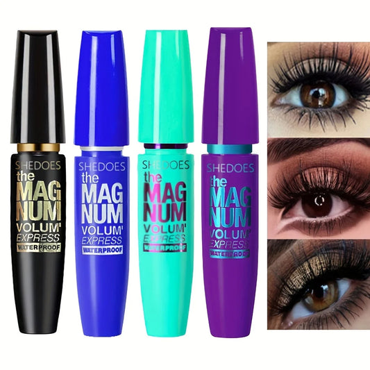 Luxury Glow 4D Black Liquid Fiber Mascara – Thickening, Lengthening & Curling Formula
