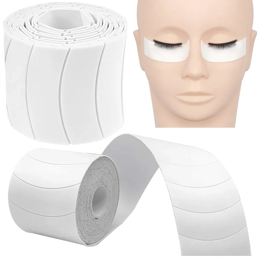 HUAZDS - Rollo de 110 cintas de espuma para extensiones de pestañas y maquillaje de ojos