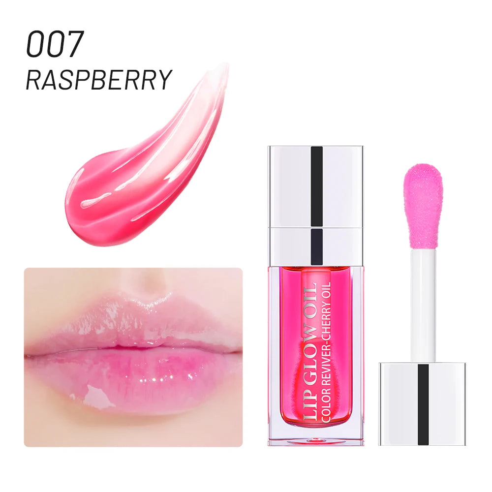 Bálsamo labial hidratante ibcccndc con aceite y brillo labial – Bálsamo labial hidratante y voluminizador con semillas de cereza