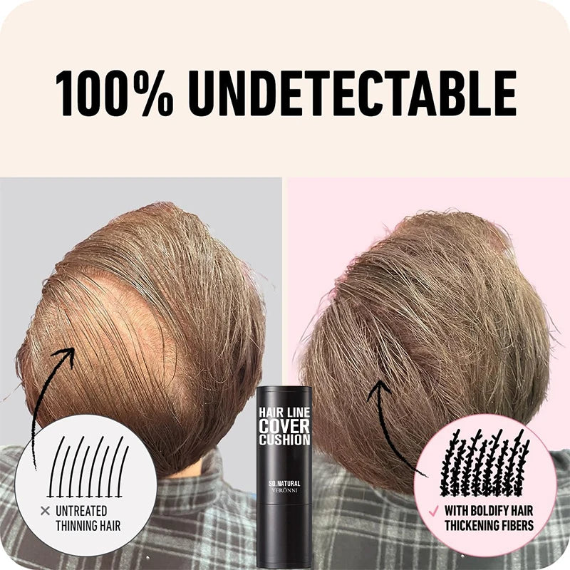 Polvo corrector instantáneo de raíces y líneas capilares LuxuryGlow: cobertura duradera y resistente al agua
