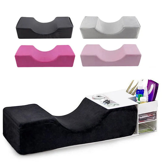 GUGCGV Ergonomic U-Shaped Eyelash Extension Pillow for Salon & Home Use