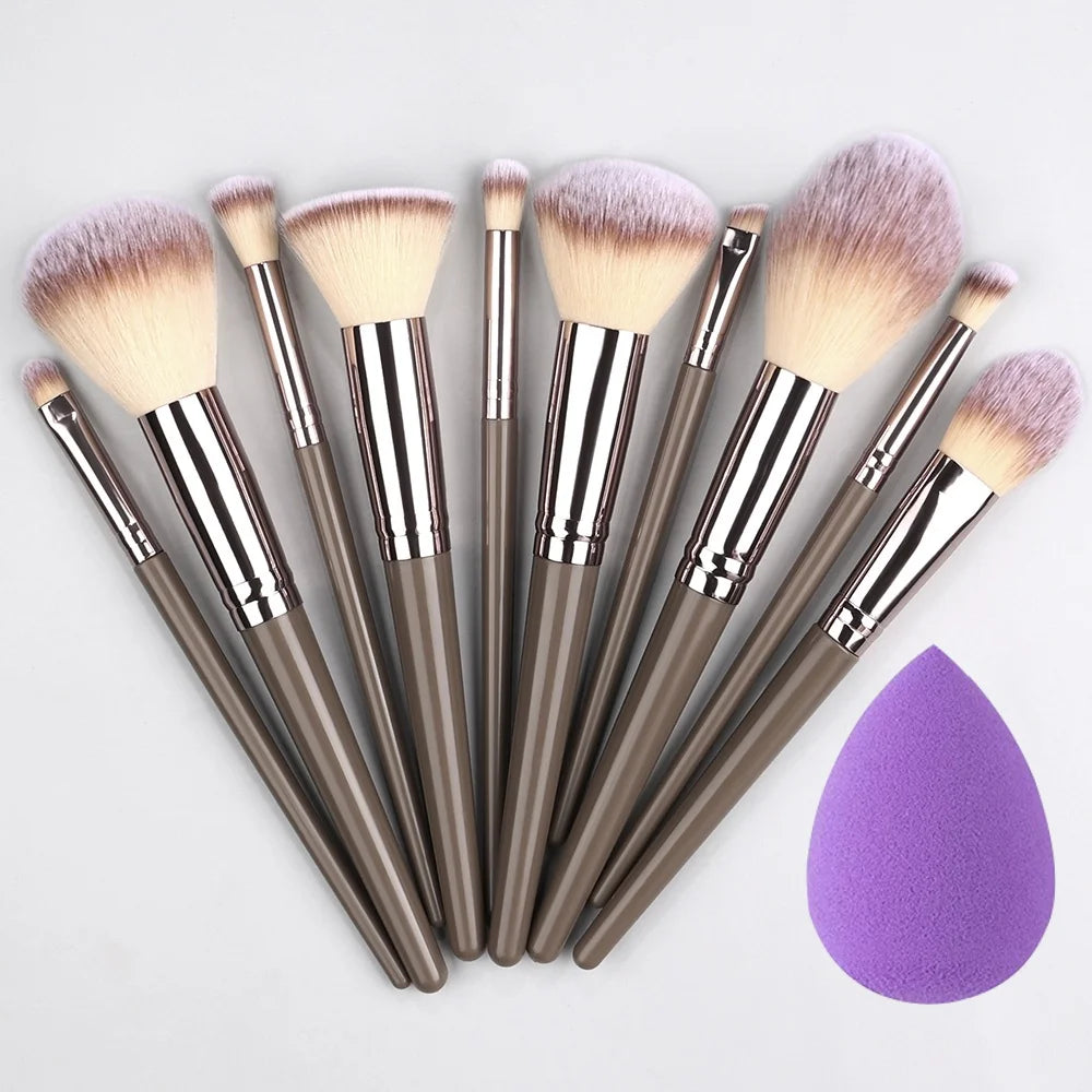 ZSRUNHUI 1–20 Pcs Professional Makeup Brush Set – Soft, Precise & Multi-Use