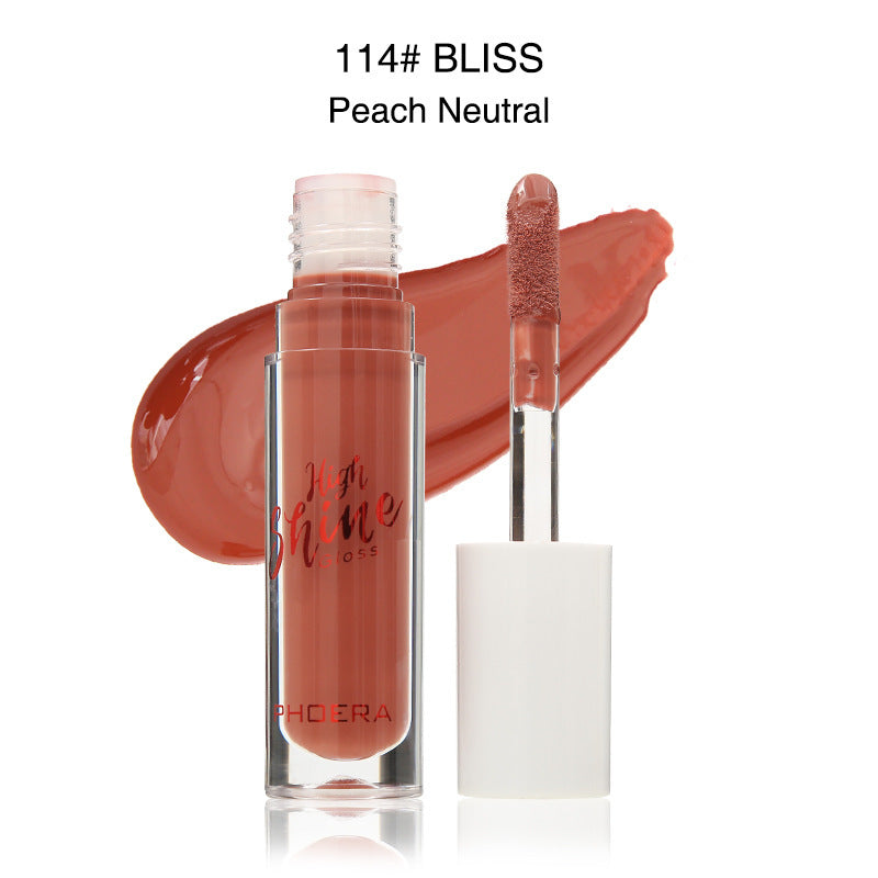 Bálsamo labial Crystal Jelly de PHOERA: brillo labial hidratante de larga duración