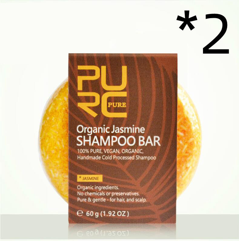 Champú y jabón herbal Purc: anticaspa, control de grasa y nutrición capilar (varios aromas)