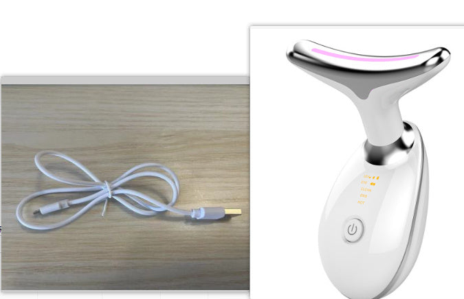 LuxuryGlow EMS Thermal Neck Tightening Massager – Anti-Wrinkle & Skin Lifting Device