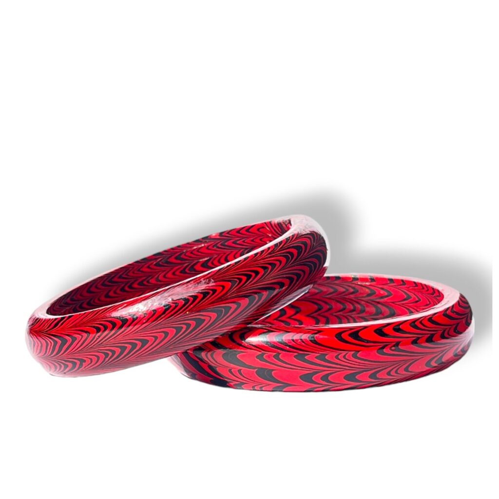 LuxuryGlow Lac Bangles Sui Kada Collection – . Handmade Needle Lac Bangles (3 Pair, Trendy & Traditional)