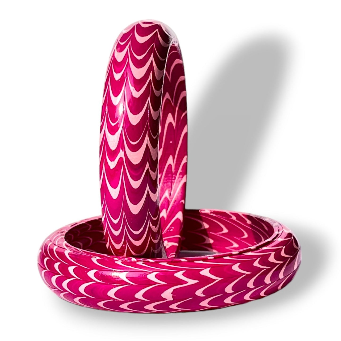 LuxuryGlow Lac Bangles Sui Kada Collection – . Handmade Needle Lac Bangles (3 Pair, Trendy & Traditional)