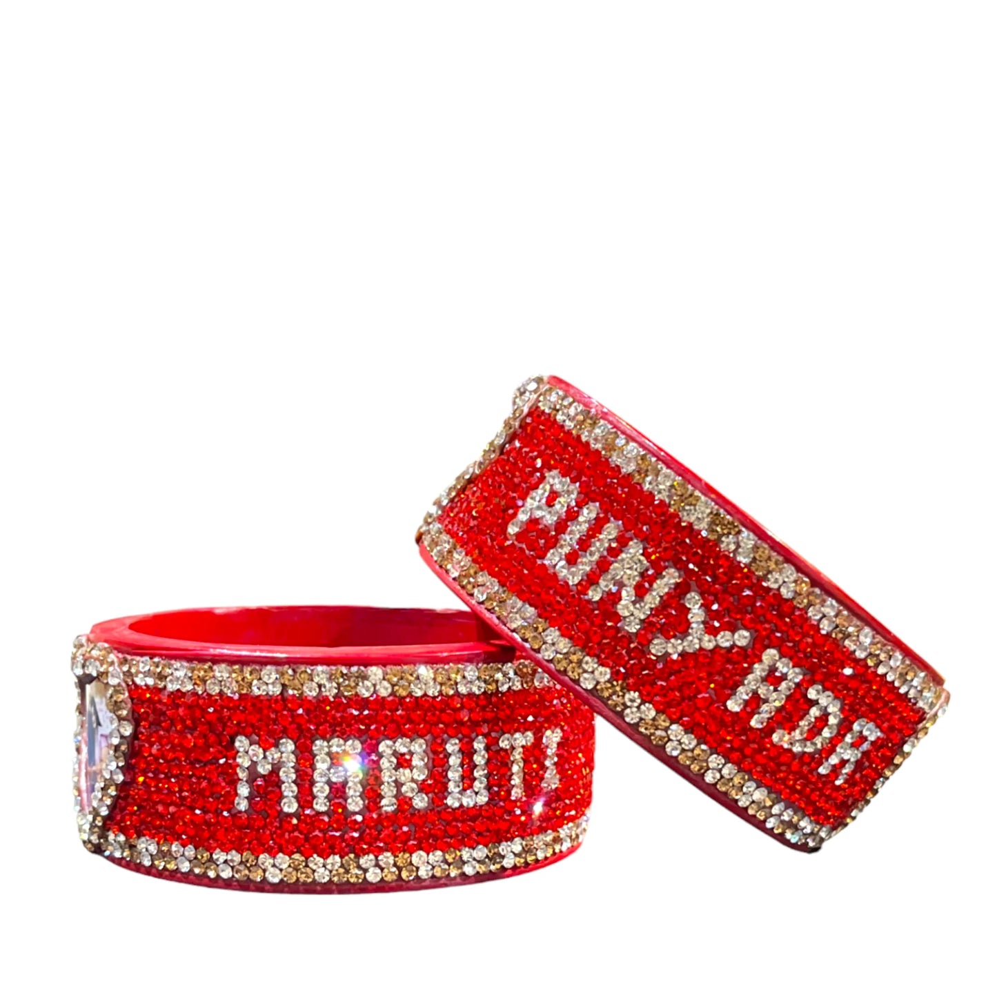 LuxuryGlow Personalized Bangles Custom Name & Photo Lac Bangle – Personalized Gift Bracelet | Handmade Lightweight Lac Jewelry