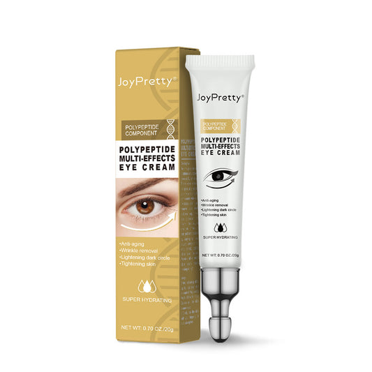 Crema para ojos antiojeras JoyPretty con péptidos para bolsas y bolsas debajo de los ojos