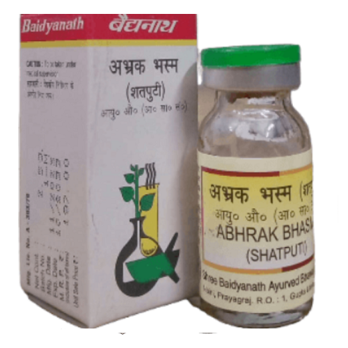 Baidyanath Abhrak Bhasma (Shatputi) – Ayurvedic Lung, Energy & Blood Health Booster