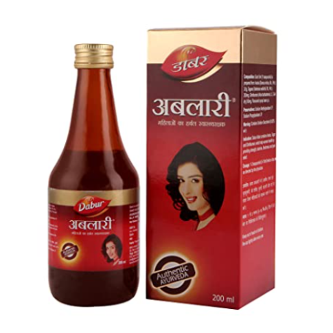 Dabur Ablari Syrup – Ayurvedic Women’s Vitality, Hormonal Balance & Wellness Tonic (100ml)
